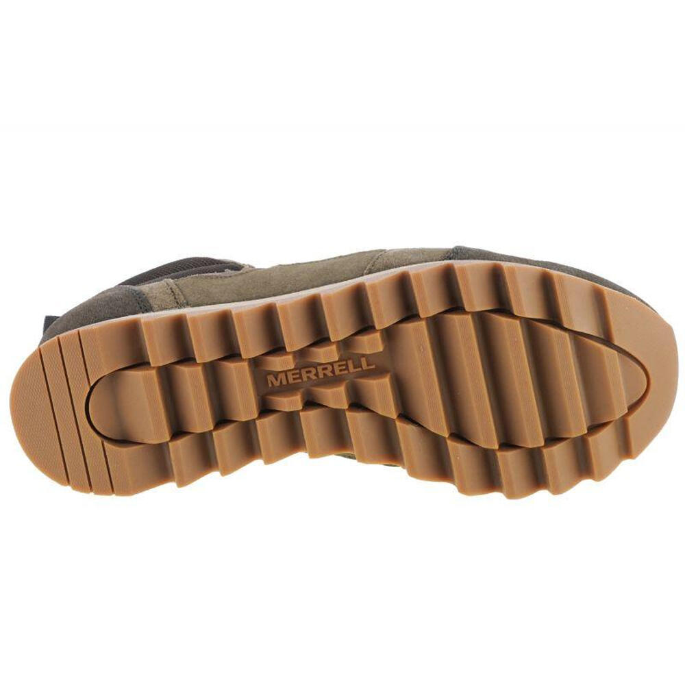 Scarpe Da Trekking Pelle Di Camoscio Taglio MedioUomo Merrell Alpine Verde 3/5