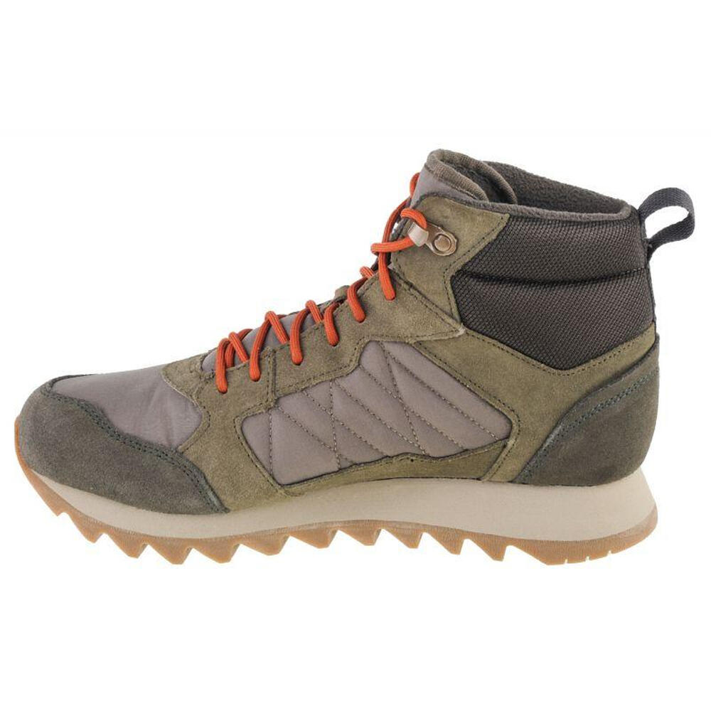 Scarpe Da Trekking Pelle Di Camoscio Taglio MedioUomo Merrell Alpine Verde 2/5