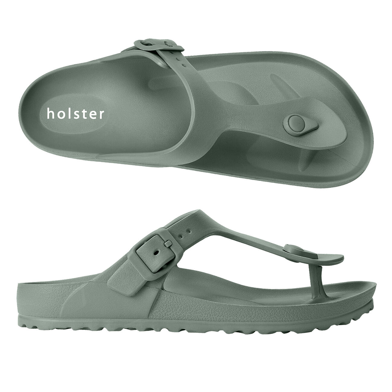 Holster Coastal - Sandales vegan - Sandales approuvées par les podologues - Vert 3/6