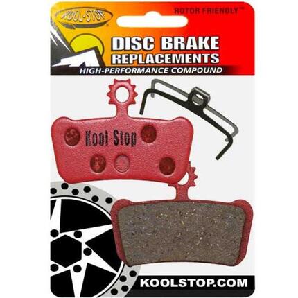 Koolstop KS-D293 klocki hamulcowe tarczowe Avid/SRAM czerwone