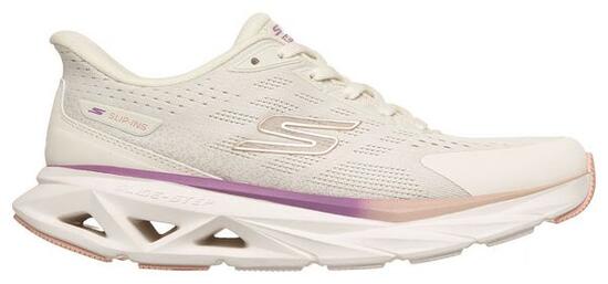 Zapatillas de running Skechers Glide-Step Vortex Beige para mujer