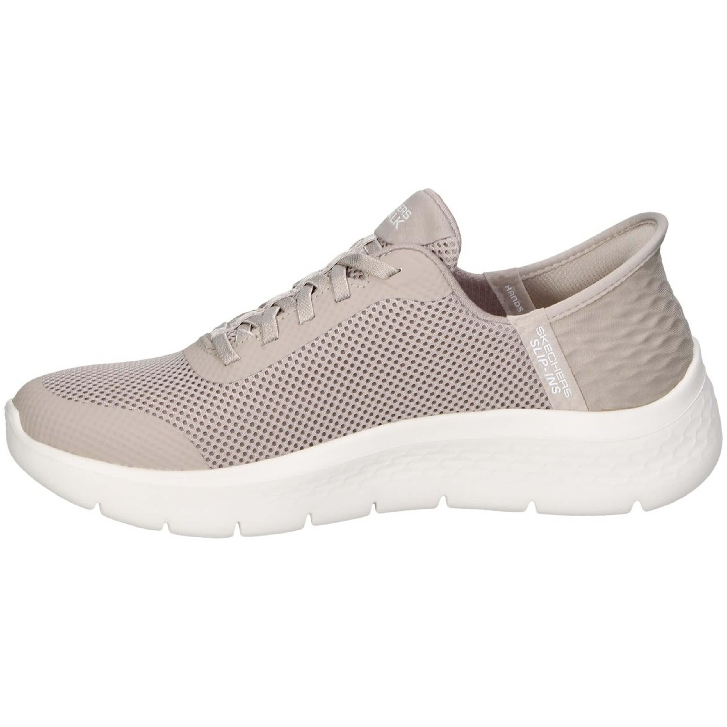 Chaussures Lifestyle Skechers Go Walk Flex Grand Entry Taupe Femme 3/5