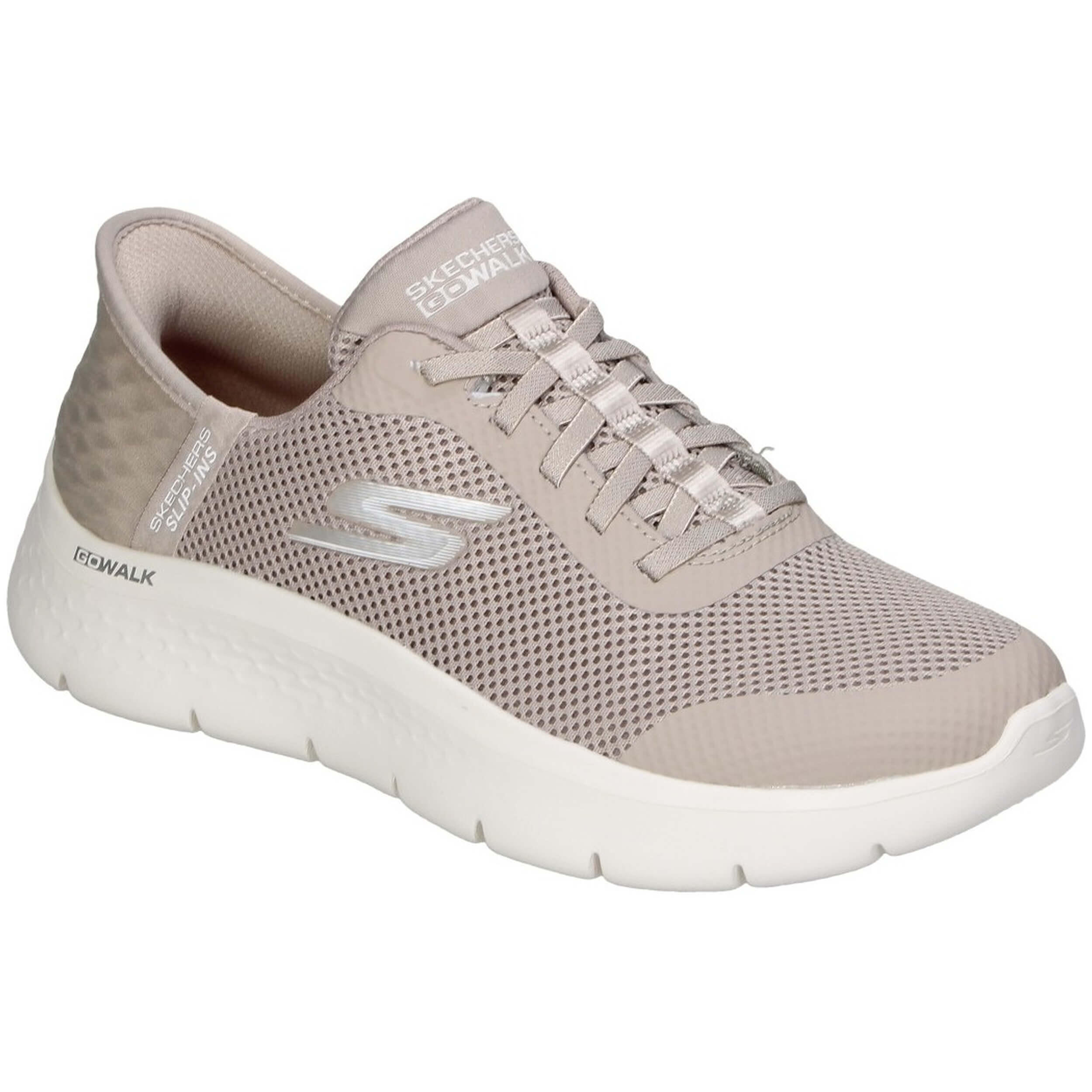 Chaussures Lifestyle Skechers Go Walk Flex Grand Entry Taupe Femme 2/5