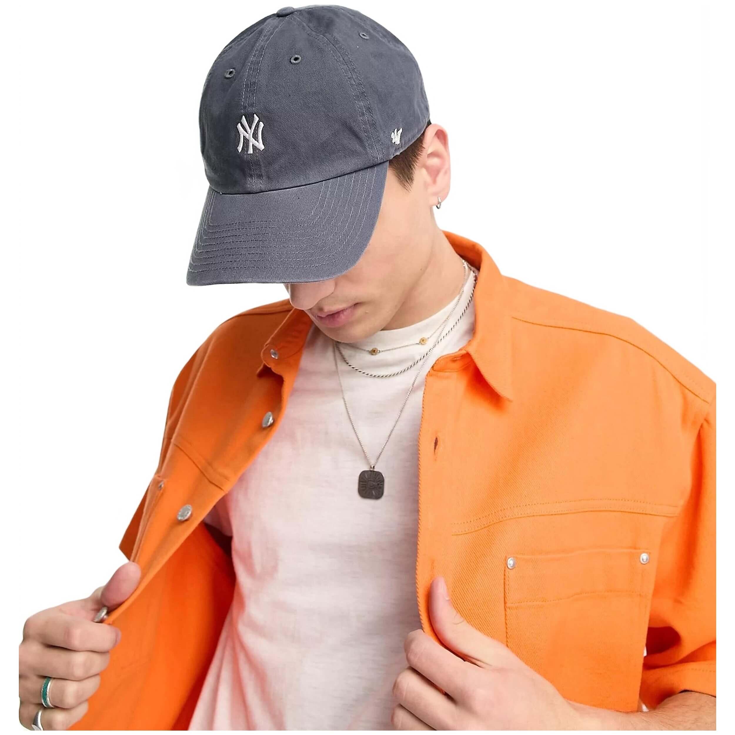 Boné 47 brand modelo B-BSRNR17GWS-VN para homem 3/4
