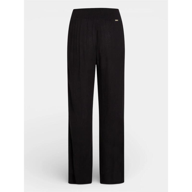 Pantaloni de vara Johnny Smocked Waist Pants femei