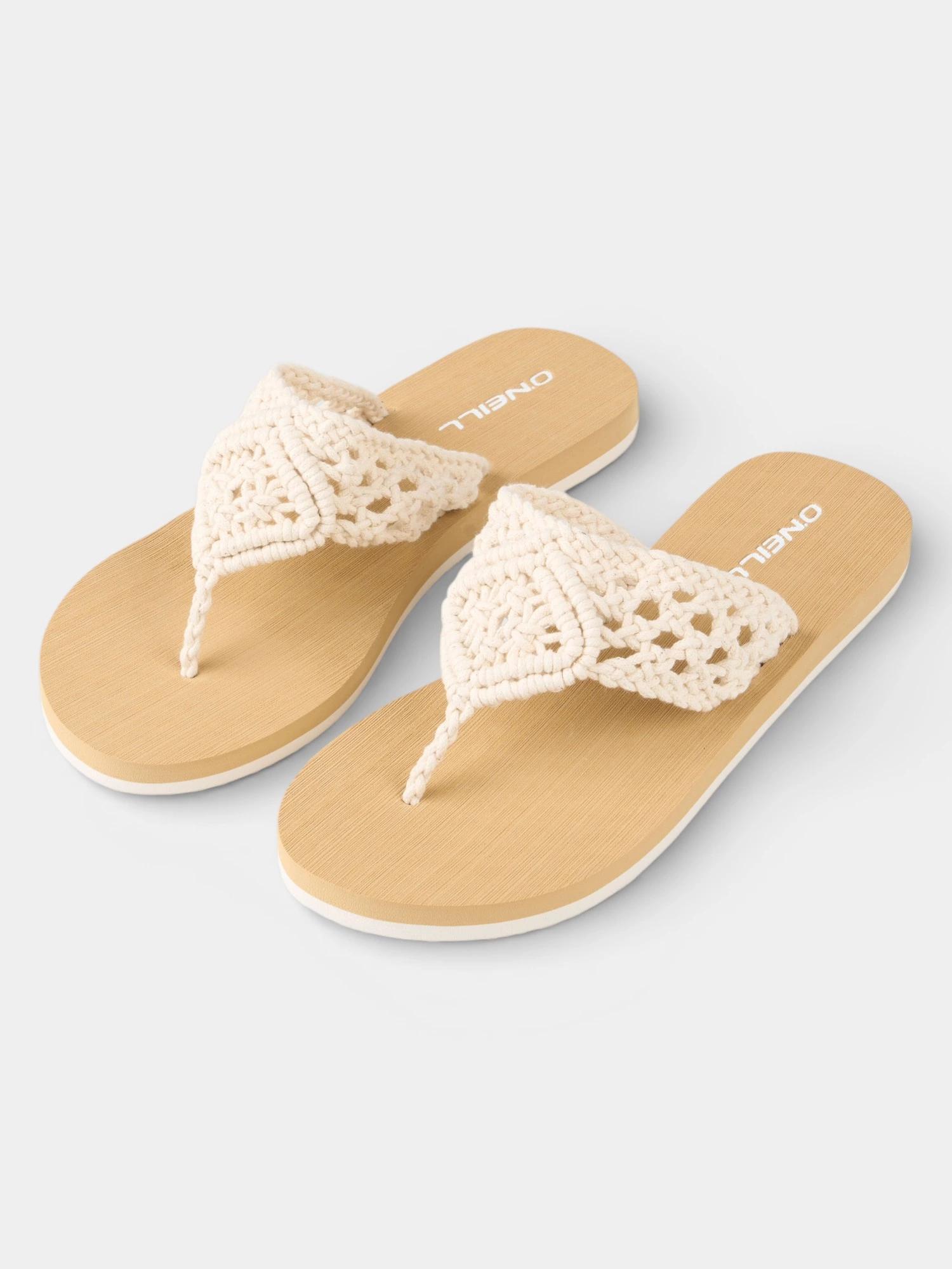 O'NEILL O'Neill Damen Sandalen Ditsy Crochet Snow White 3/5