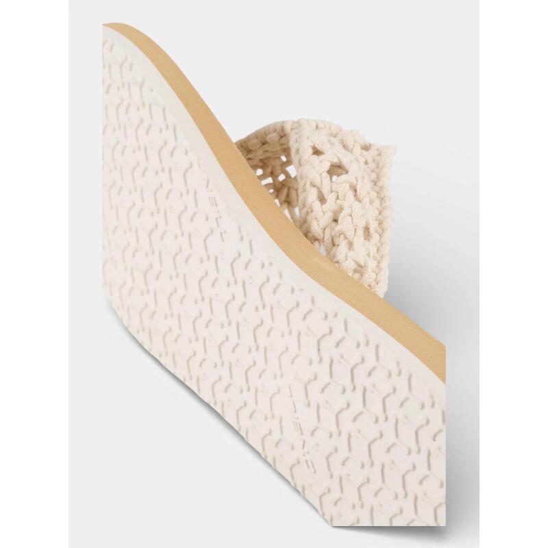 Papuci flip flop Ditsy Crochet Sandals femei