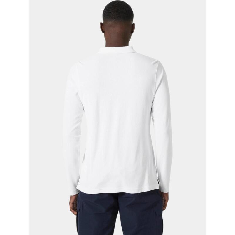 Tricou cu maneci lungi si guler Crewline Ls Polo barbati