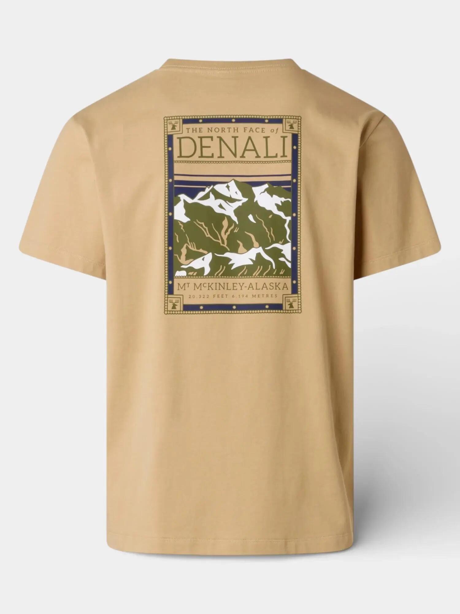 T-shirt The north face modelo M NORTH FACES REG SS TEE-GRAPHIC KHAK para unissex 6/7