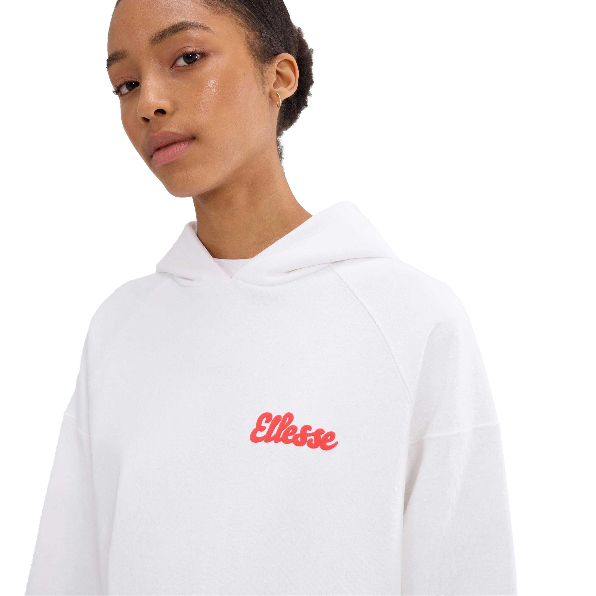 Sweat À Capuche IL TRIO Femme (Blanc) 3/4