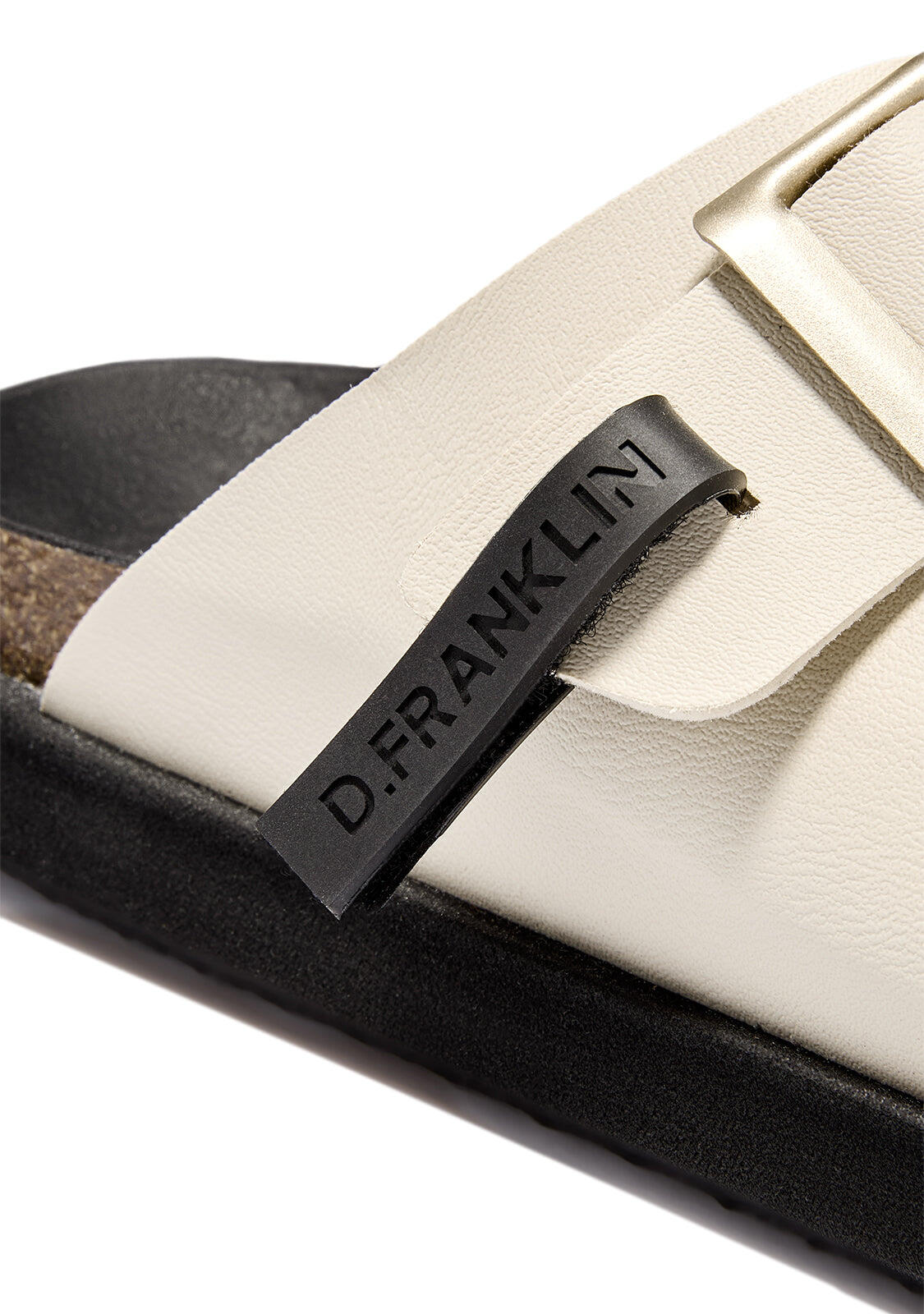 Sandalias de Mujer Cierre Hebilla en Beige Vibe Champion 4/4