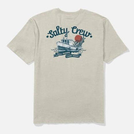 T-Shirt Salty Crew Hauler Grau