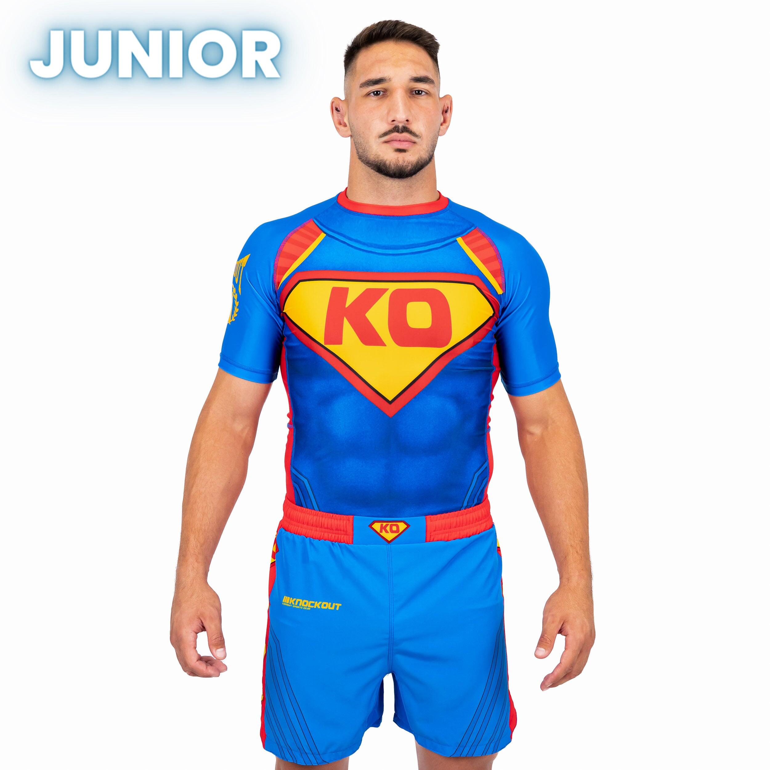 Tricou Compresie Knockout Super KO Copii