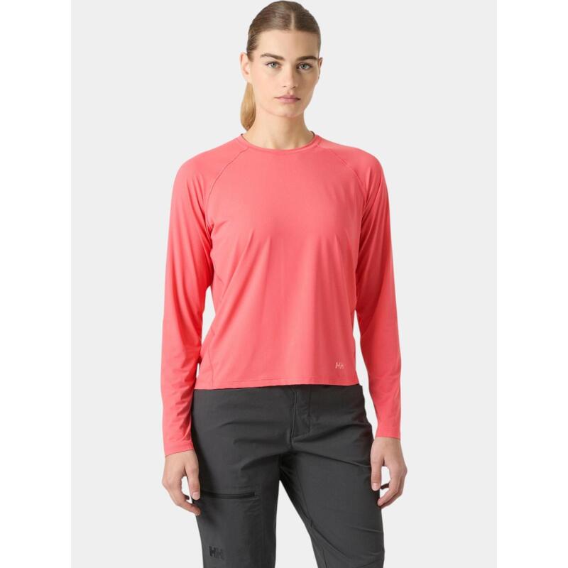 Tricou cu maneci lungi, pentru sport W Shine Solen Ls Crew femei