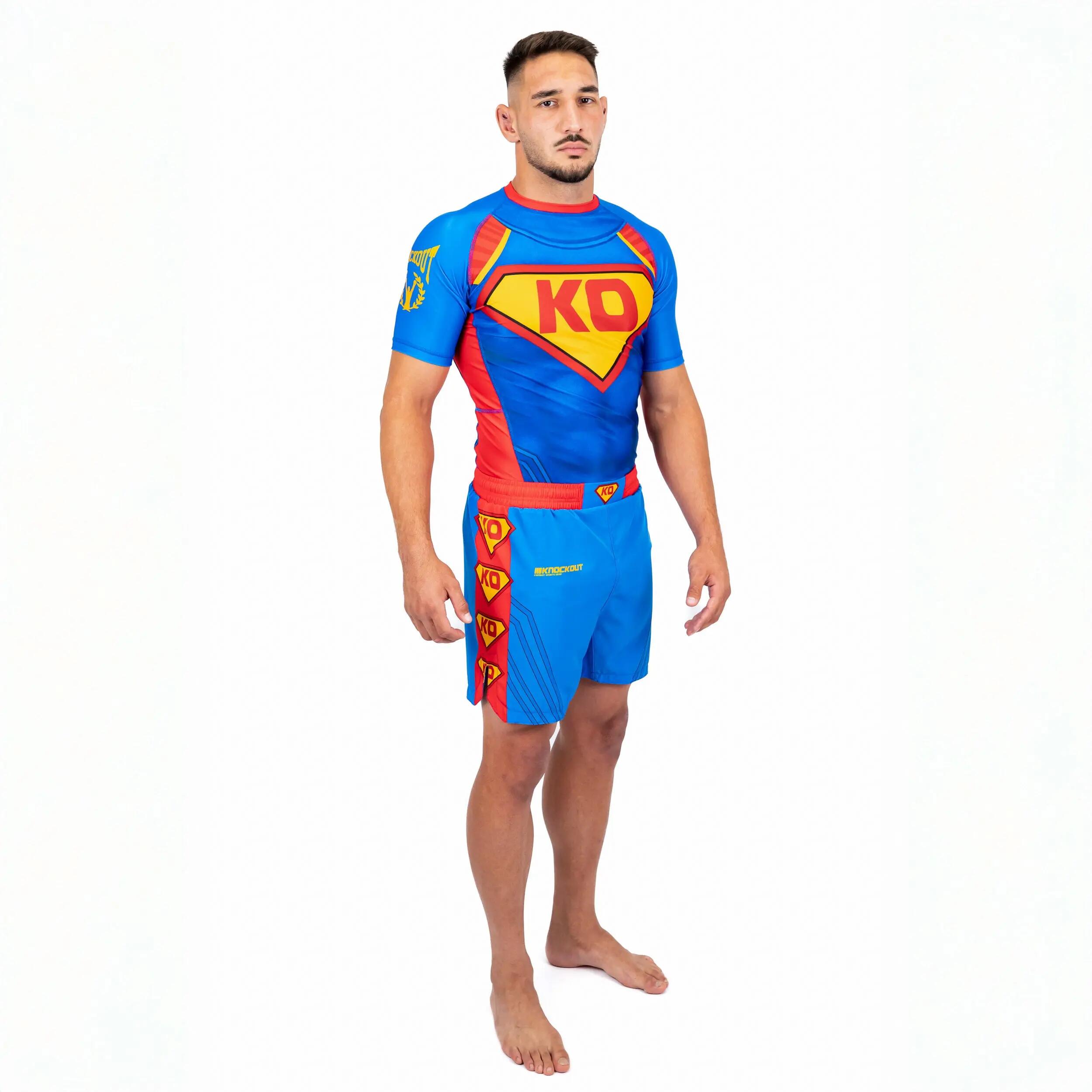 Knockout Super KO gyerek kompressziós póló 2/7