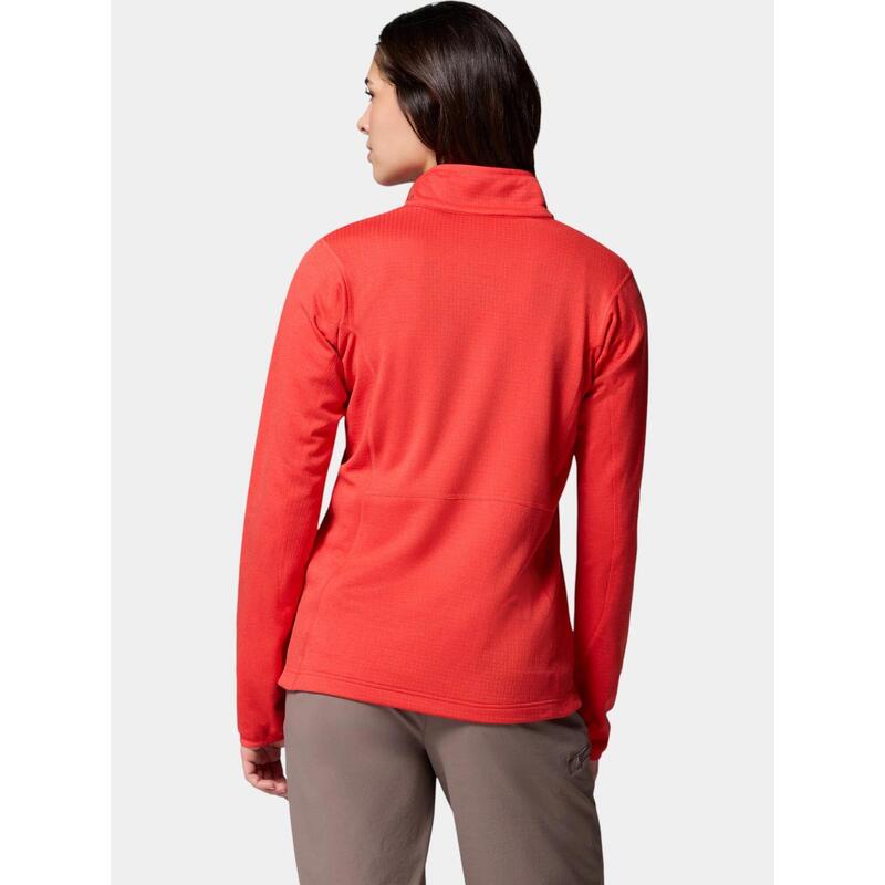 Pulover polar Essential Hike Grid Fleece Half Zip femei