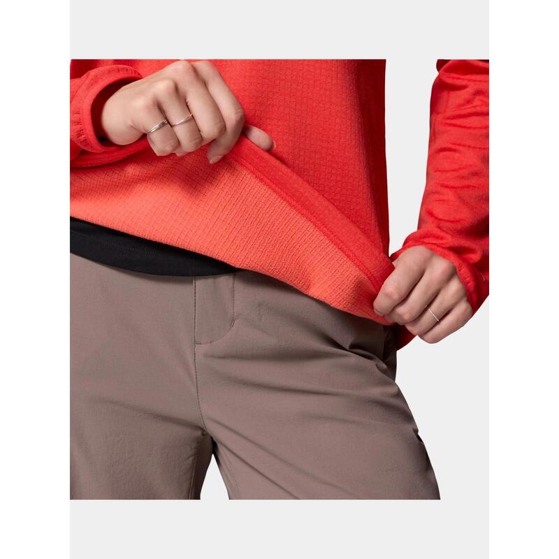 Pulover polar Essential Hike Grid Fleece Half Zip femei