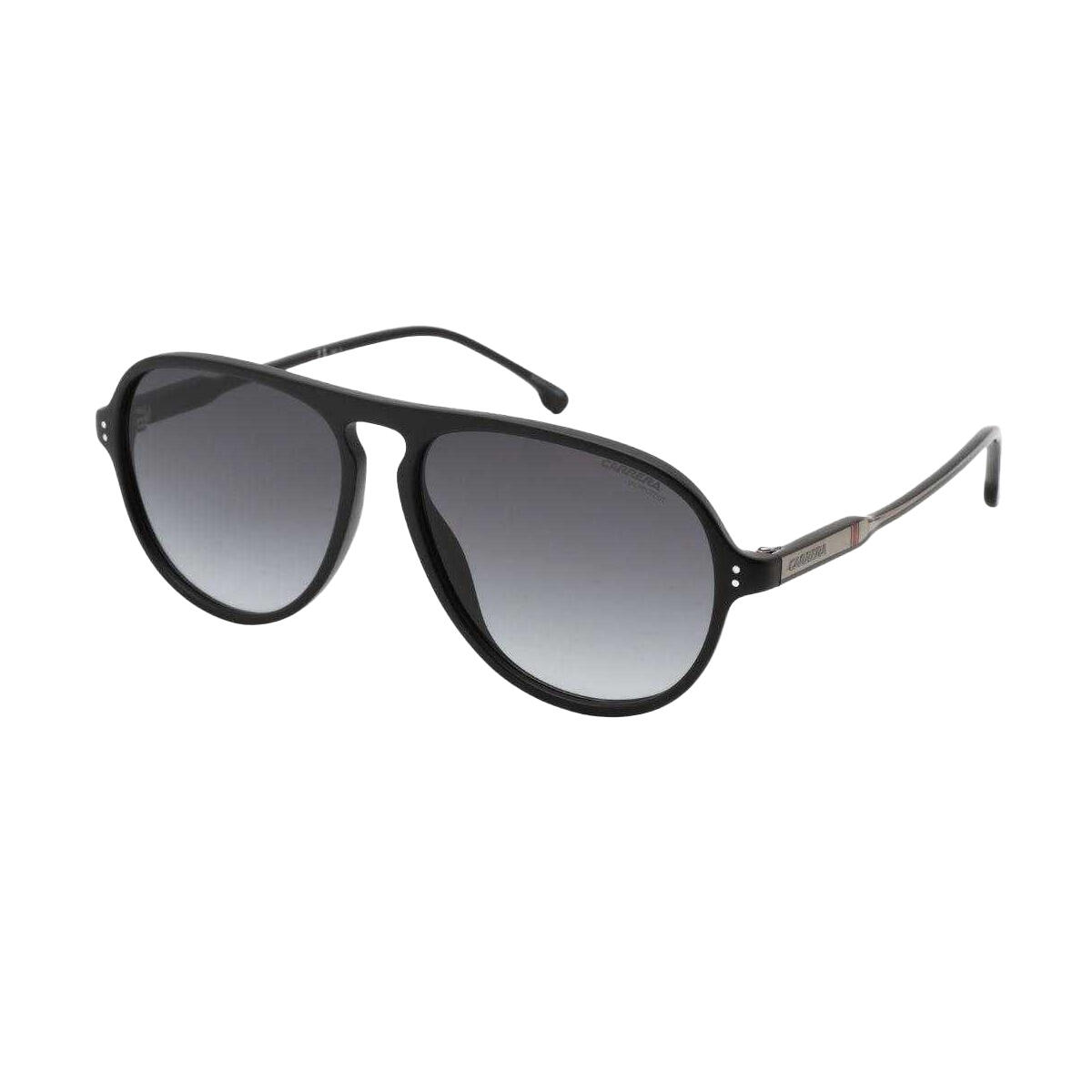 FarbverlaufSonnenbrille für Damen Unisex Herren Matt Schwarz/Grau 2/2