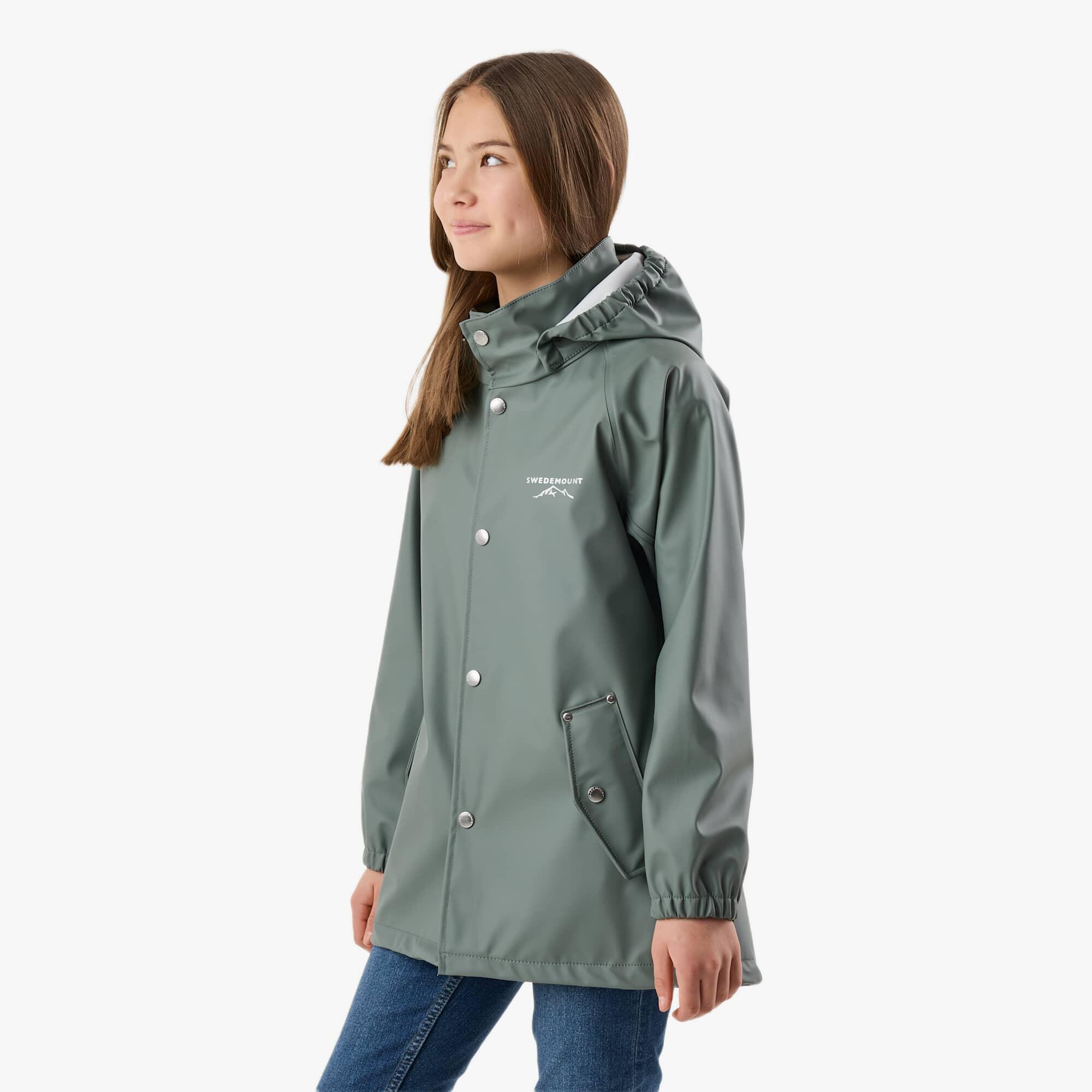 Giacca antipioggia da escursionismo junior Väderöarna Coat 4/8