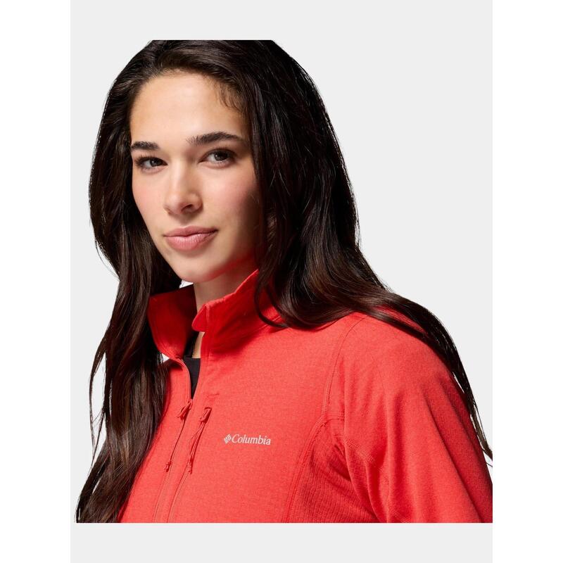 Pulover polar Essential Hike Grid Fleece Half Zip femei