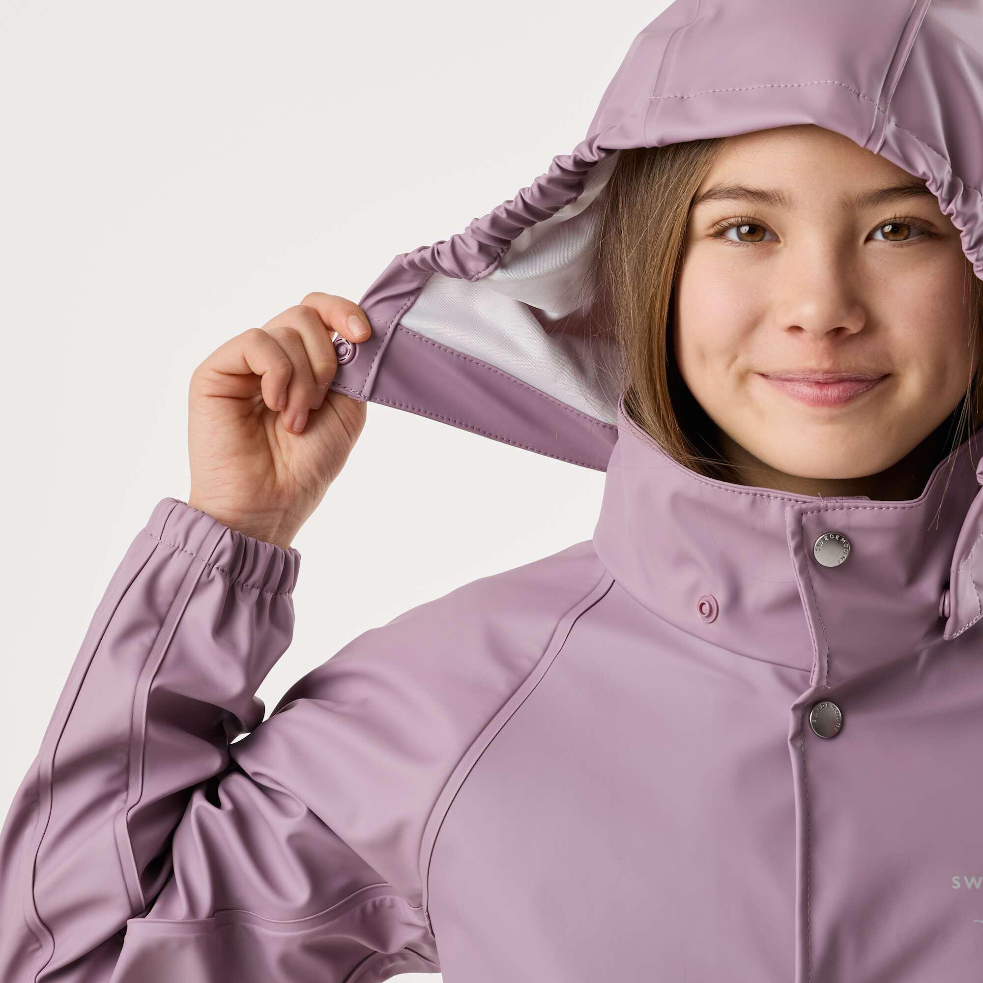 Giacca antipioggia da escursionismo junior Väderöarna Coat 6/8