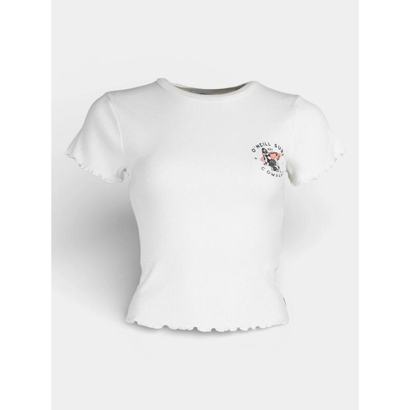 Tricou cu maneci scurte O'Neill Rib T-Shirt femei