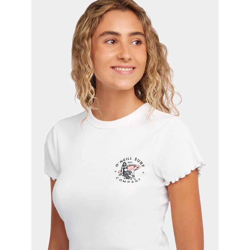 Tricou cu maneci scurte O'Neill Rib T-Shirt femei