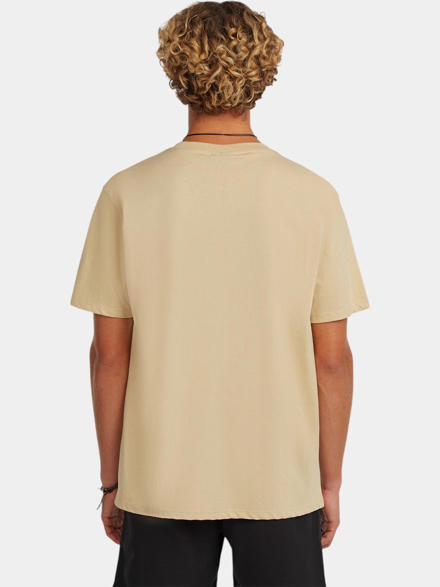 Heren O-hals Shirt Originals Cali Beige 2/7