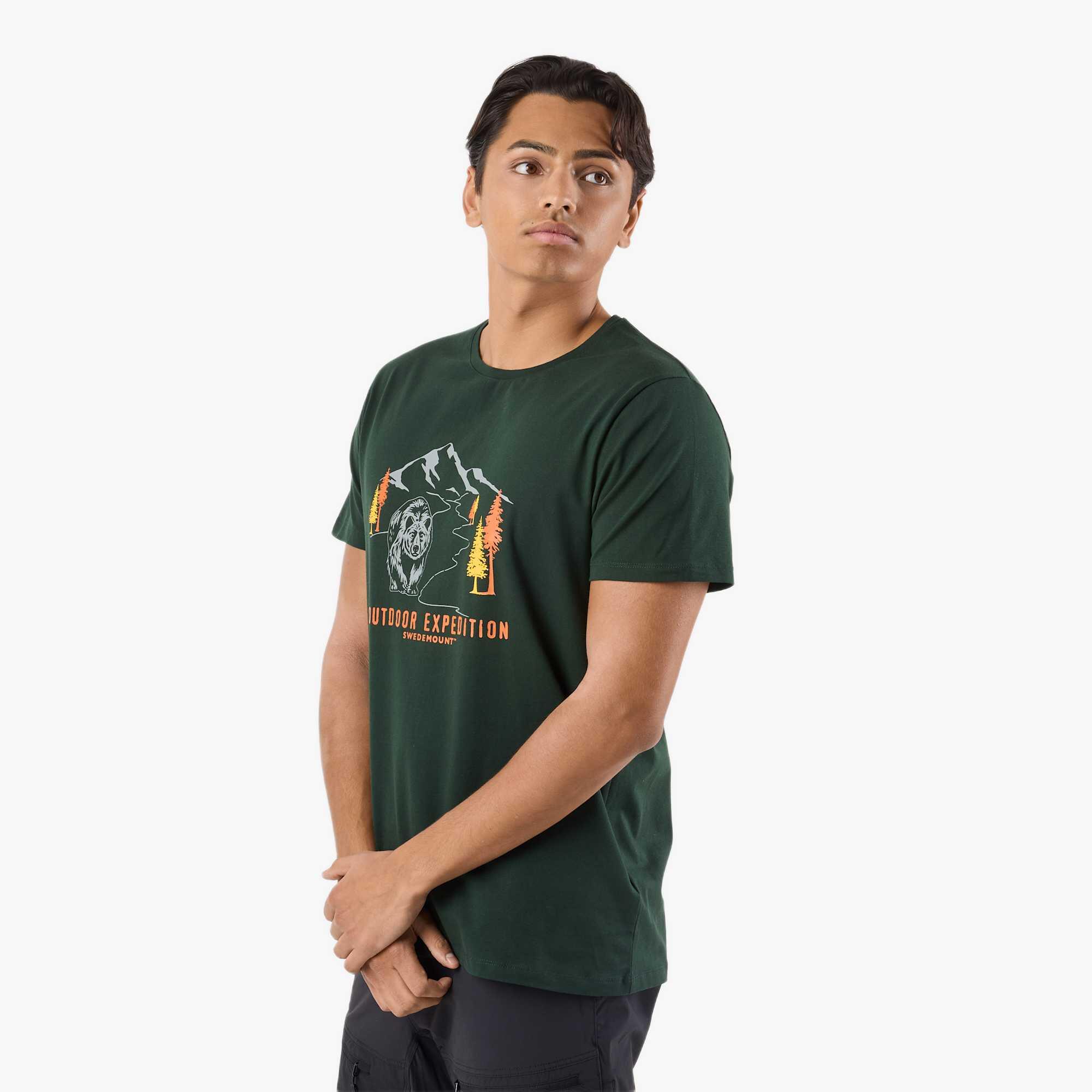 Heren sport korte_mouw_t_shirt Forest Tee 4/6