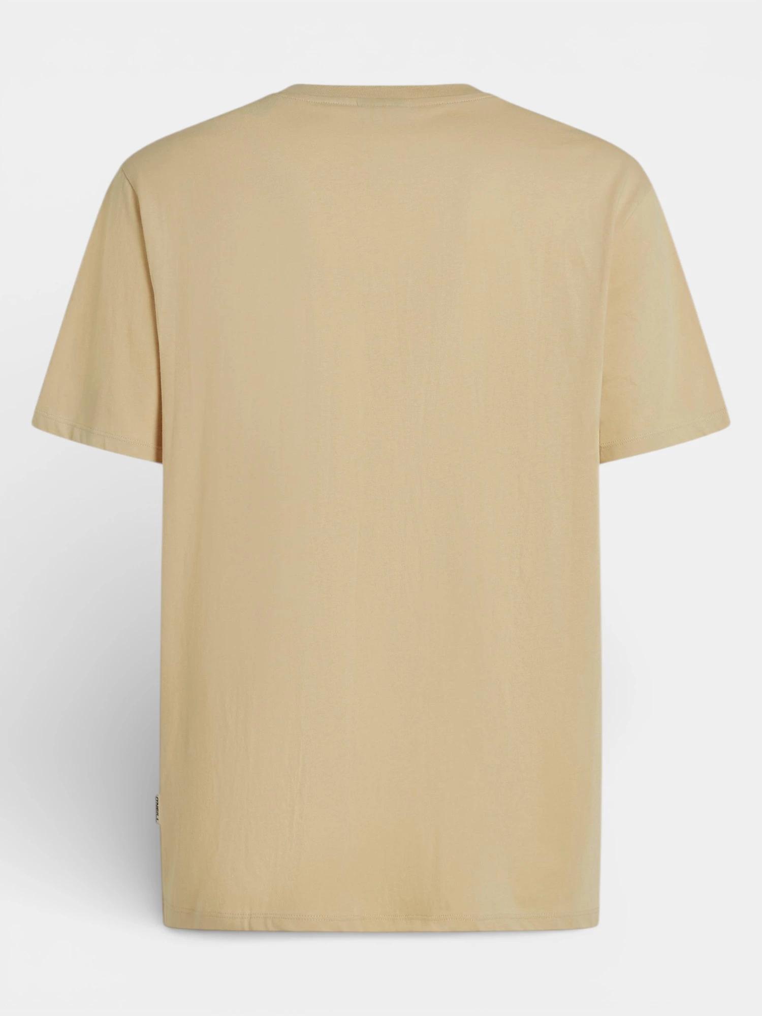 Heren O-hals Shirt Originals Cali Beige 6/7
