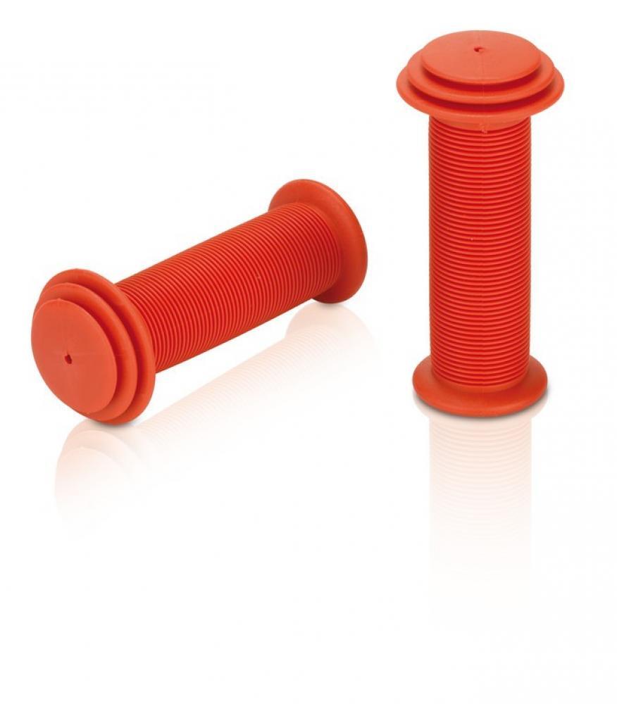Paire de Grips XLC GR-G18 Enfants 100 mm Rouge 2/2