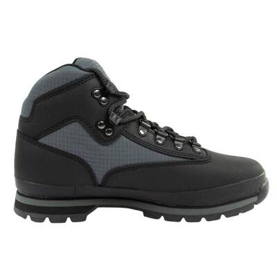 Heren euro hiker leren laarzen (grijs)