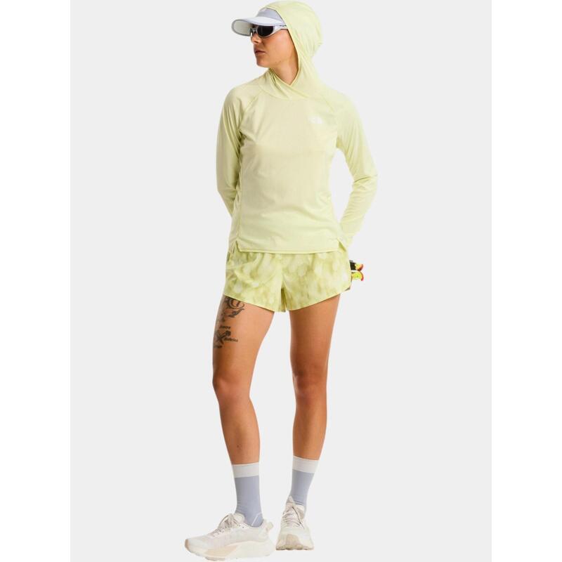 Tricou cu maneci lungi, pentru sport W Sunriser Hoodie femei