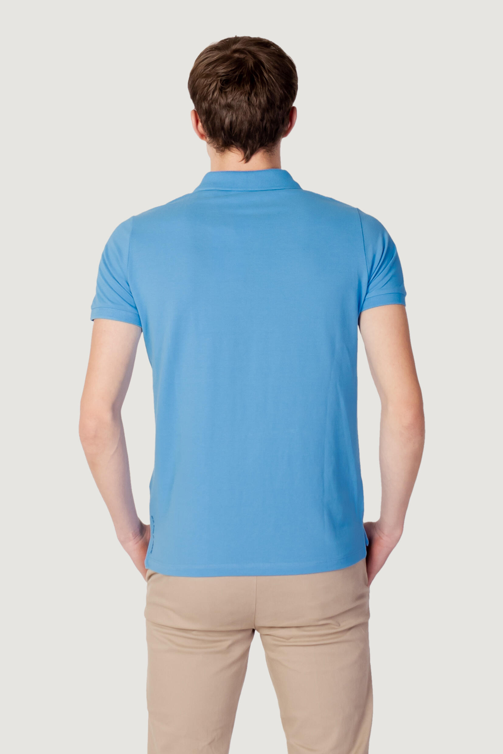 polo manches courtes KING HOMME bleu 3/5