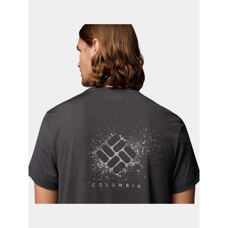 Tricou pentru sport, cu maneci scurte Parsons Point Back Graphic barbati