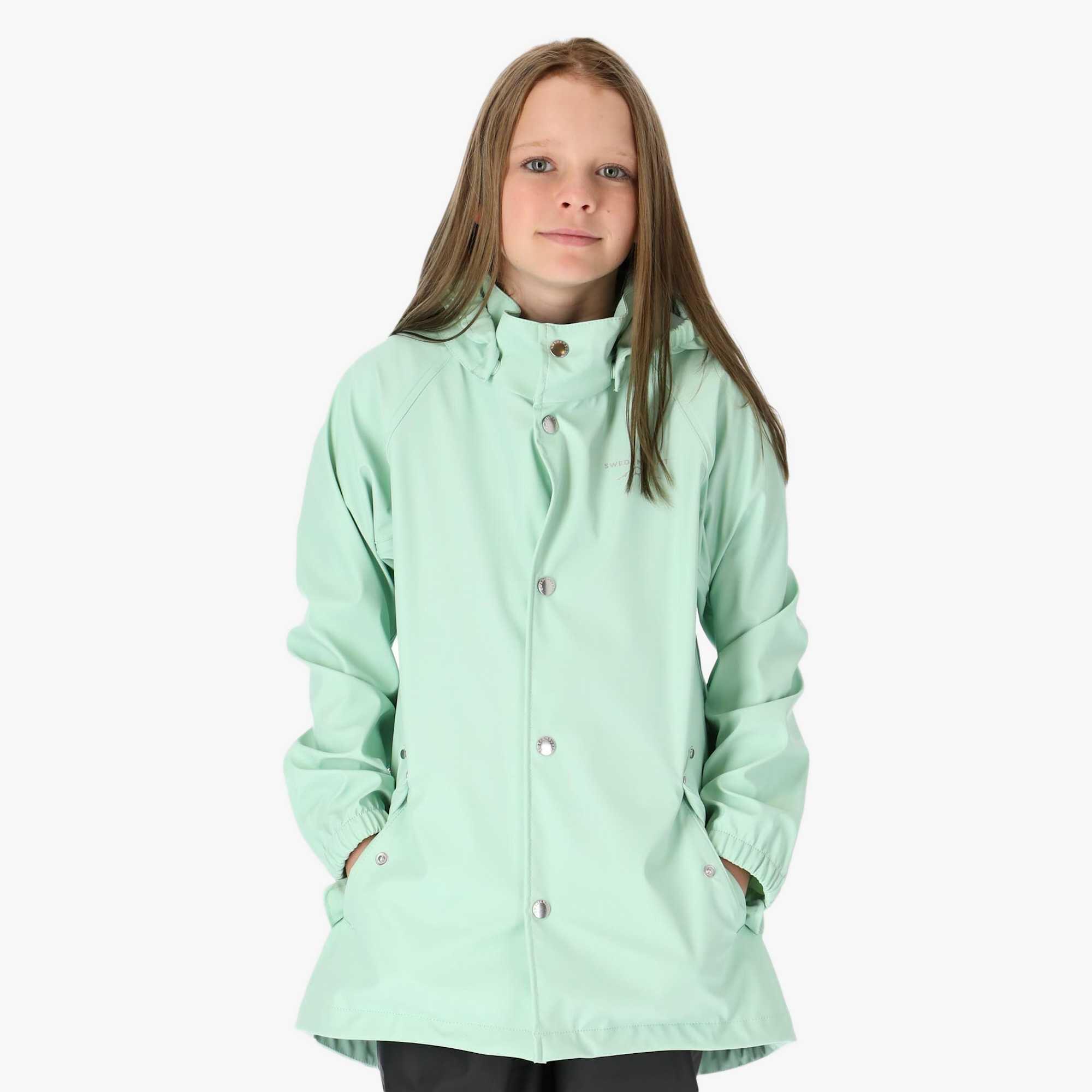 Giacca antipioggia da escursionismo junior Väderöarna Coat 3/5