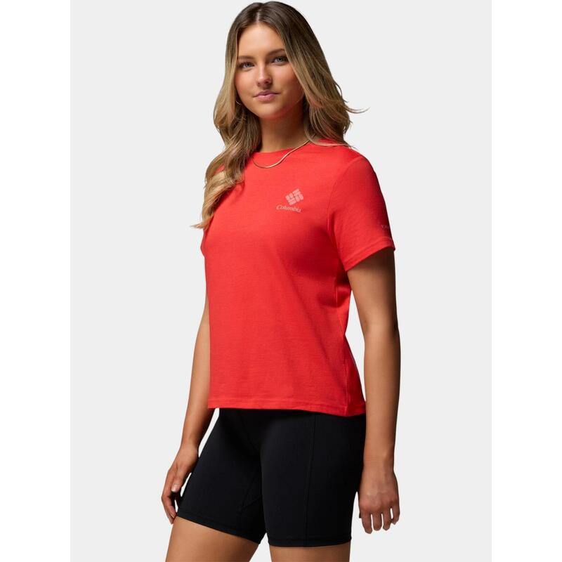 Tricou cu maneci scurte Rolling Bend Graphic Short Sleeve Shirt femei