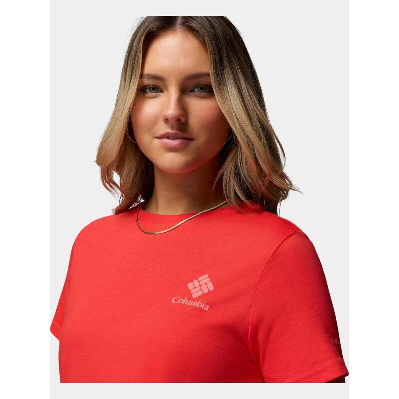 Tricou cu maneci scurte Rolling Bend Graphic Short Sleeve Shirt femei