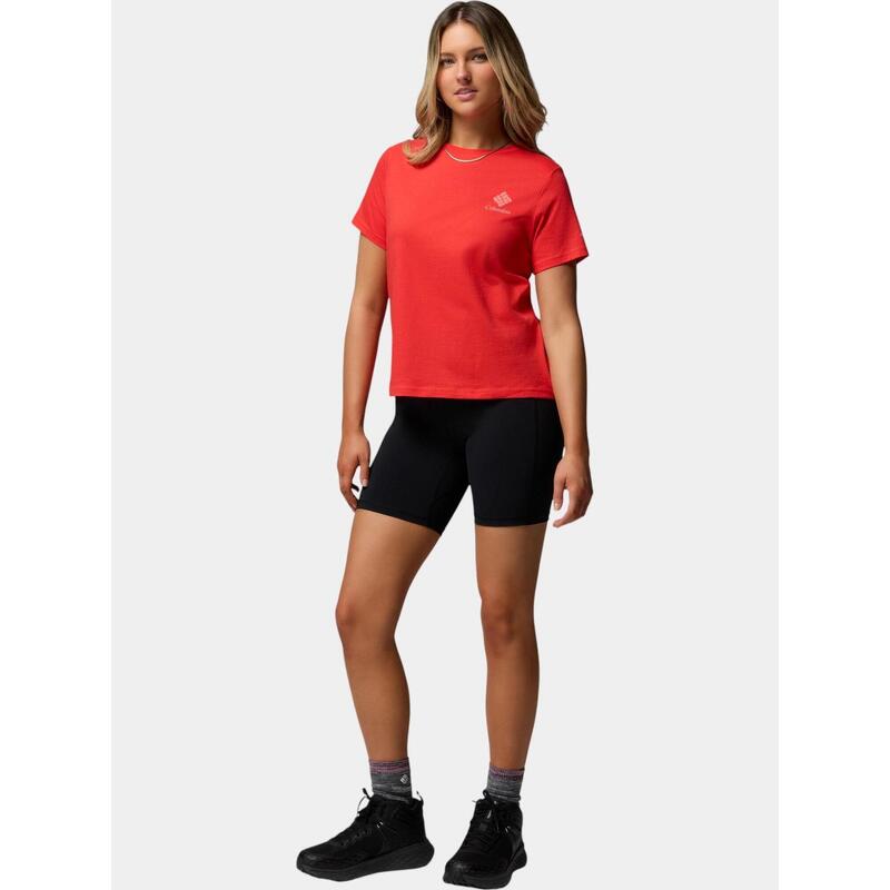 Tricou cu maneci scurte Rolling Bend Graphic Short Sleeve Shirt femei