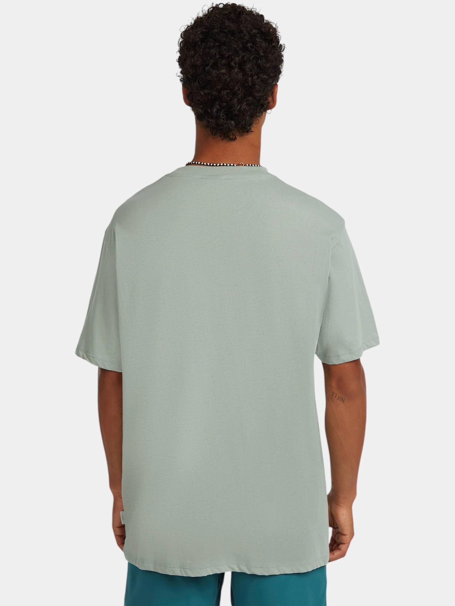 Heren O-hals Shirt Originals Cali Groen 2/7