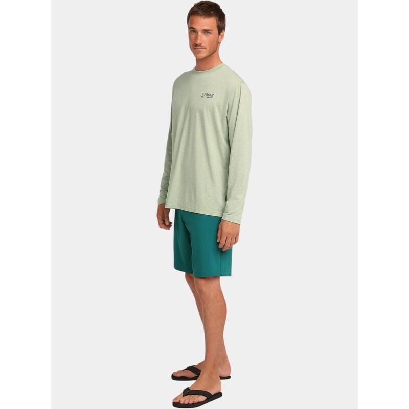 Tricou cu maneci lungi, pentru sport Hybrid Polygiene L/Slv barbati