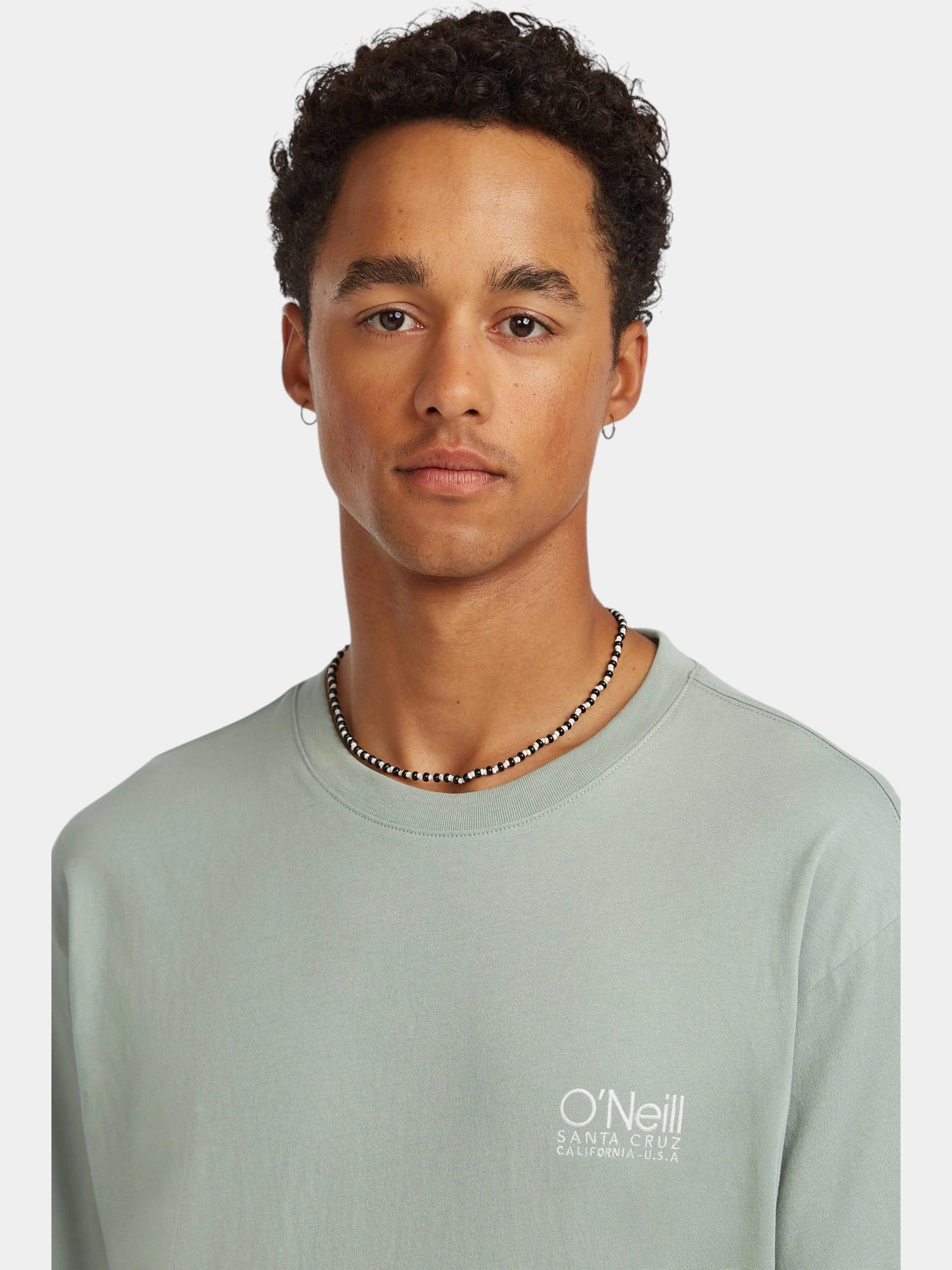 Heren O-hals Shirt Originals Cali Groen 4/7