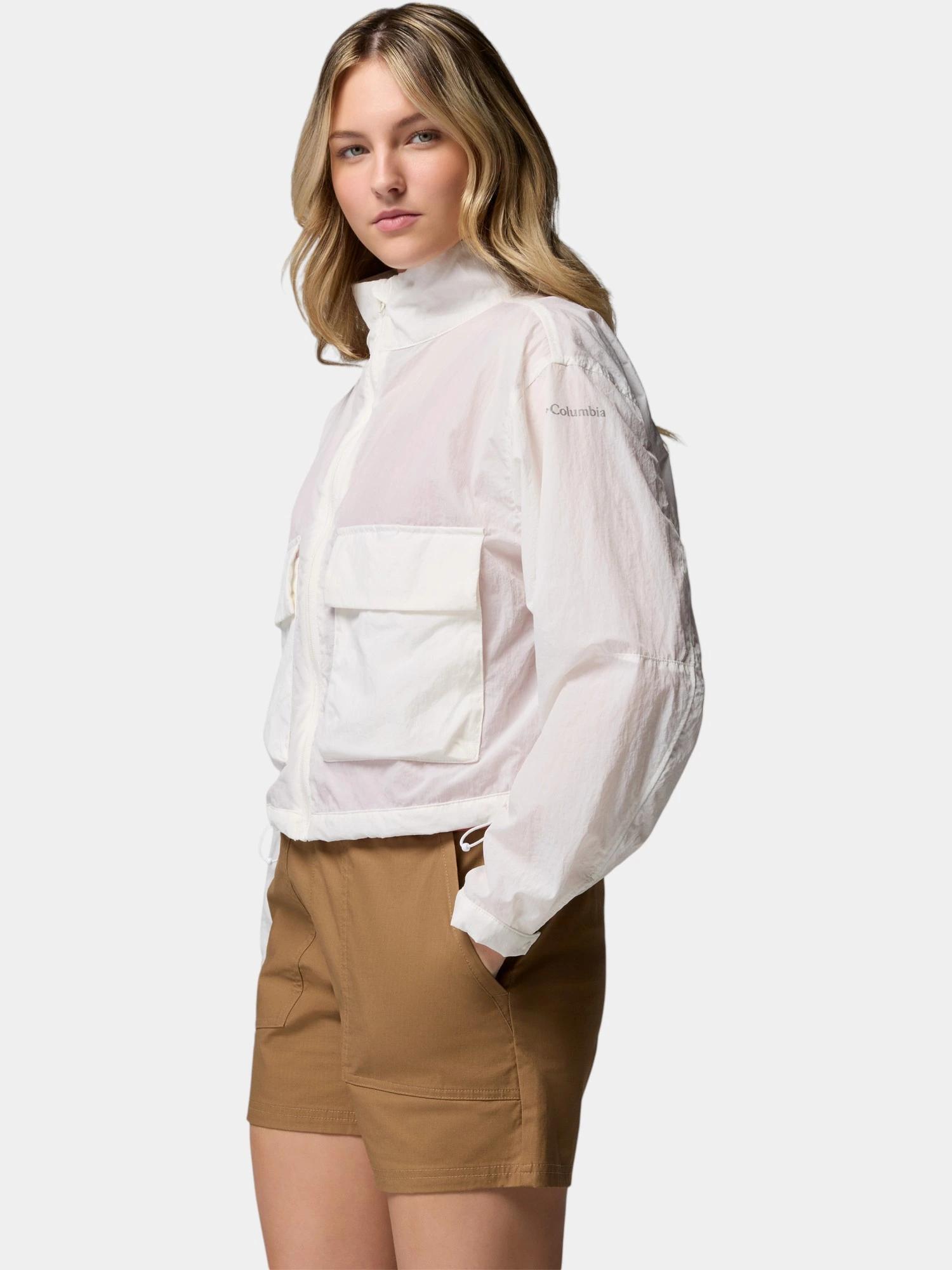 Chaqueta Rompevientos Mujer Paracutie Cropped Cargo 2/7