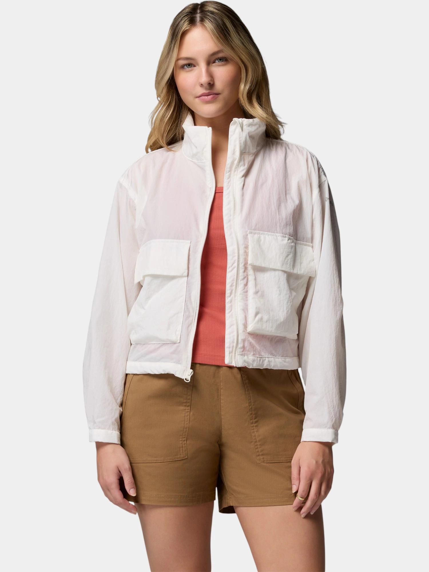 Chaqueta Rompevientos Mujer Paracutie Cropped Cargo 5/7