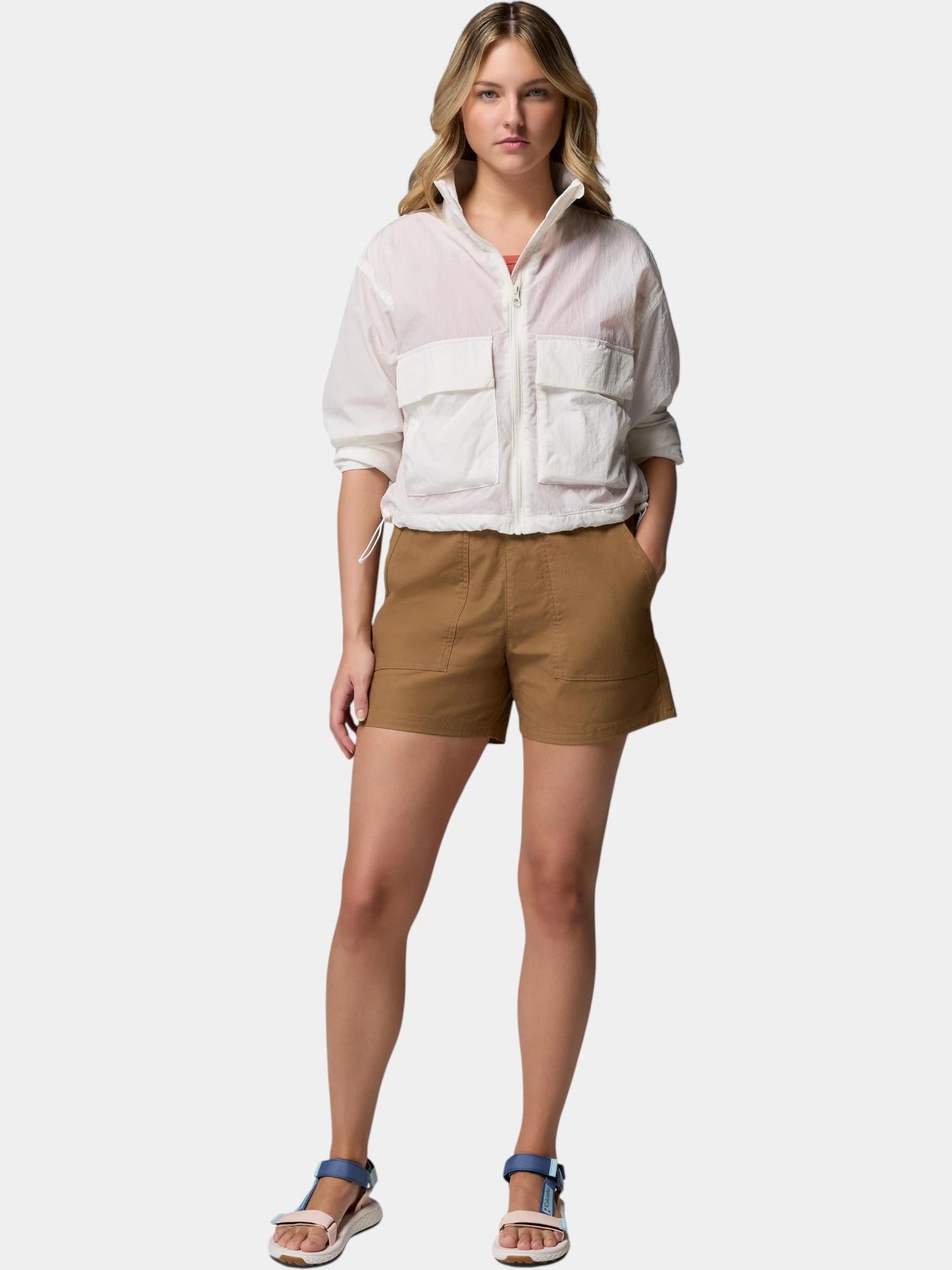 Chaqueta Rompevientos Mujer Paracutie Cropped Cargo 4/7