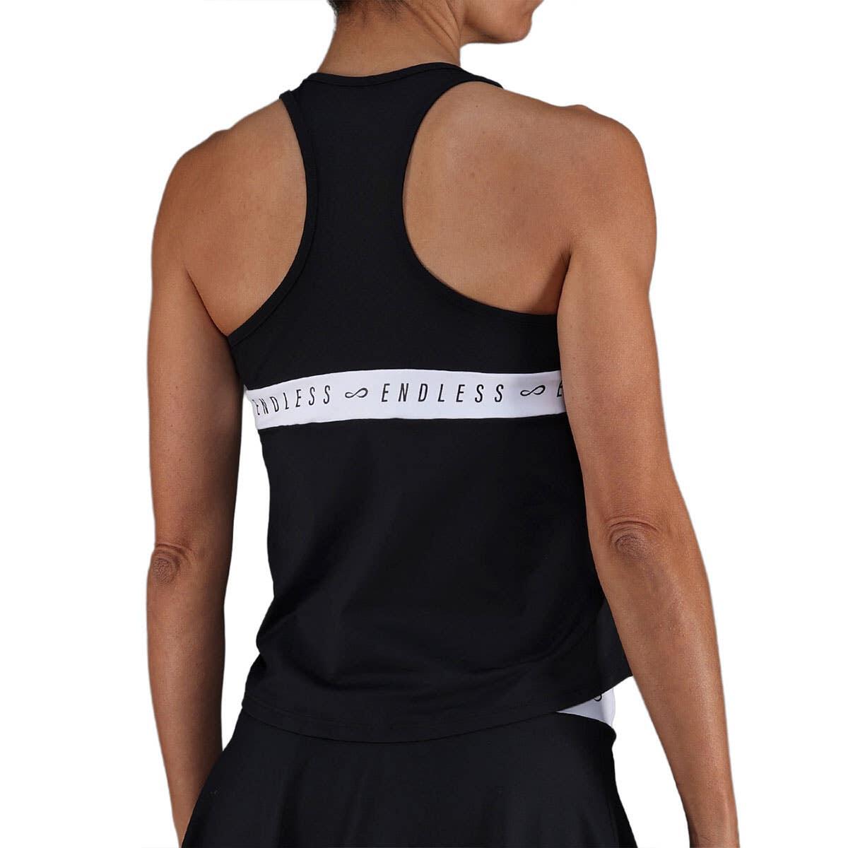 CAMISETA ENDLESS ALLURE 40733 000001 BLACK MUJER XS 3/4