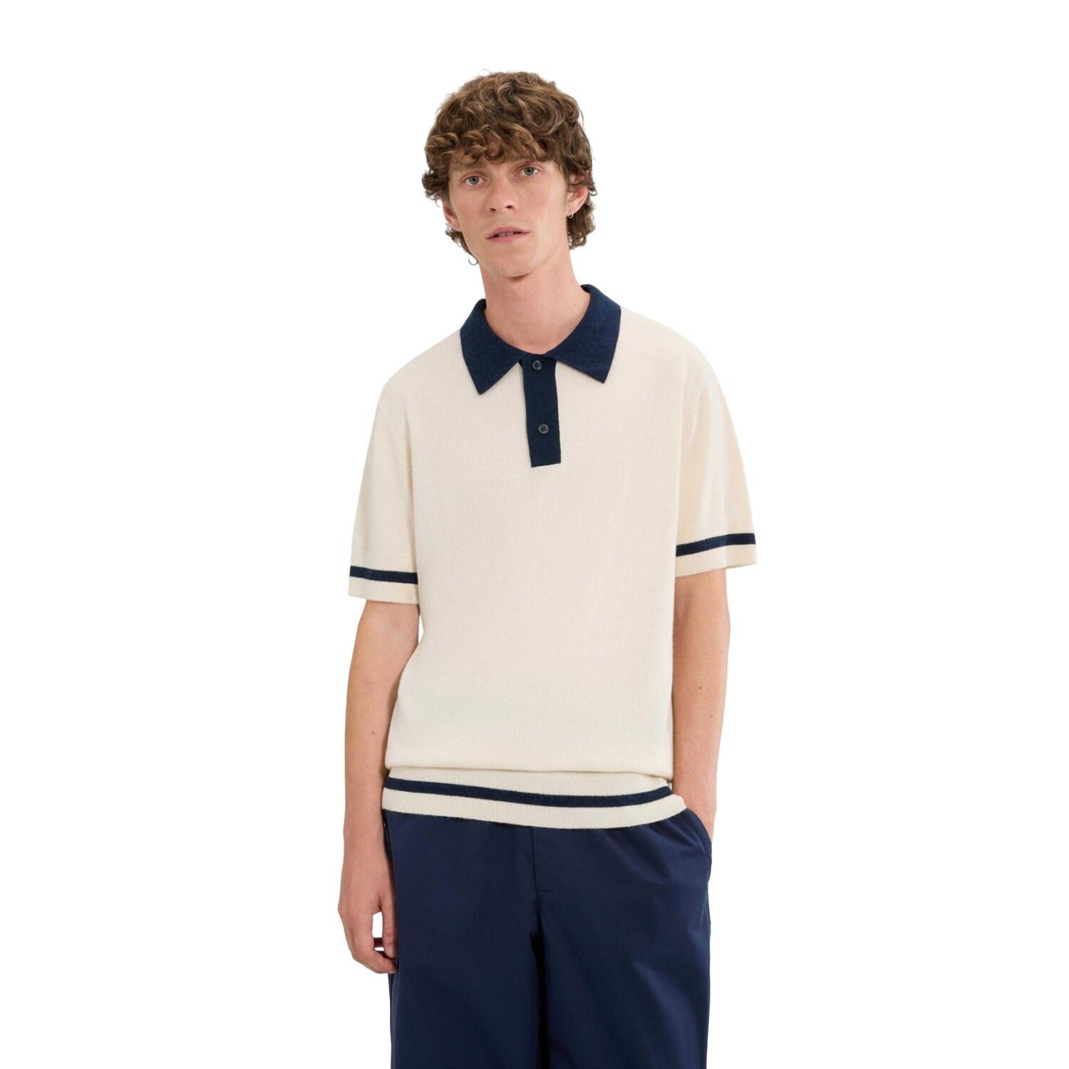 Polo TUCCIA Homme (Blanc Cassé) 3/4