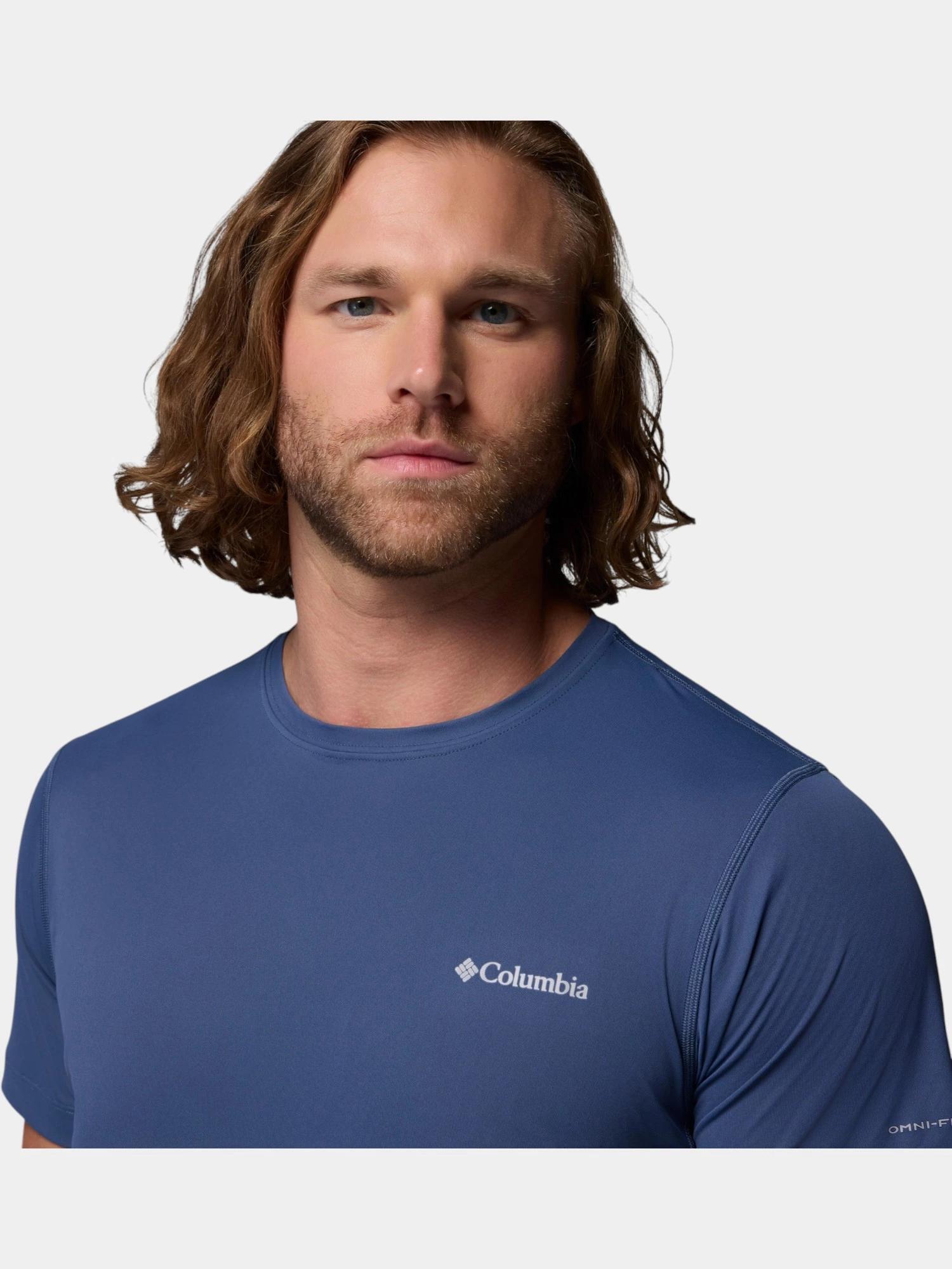 Koszulka męska Columbia Zero Rules Light S/S Crew 5/7