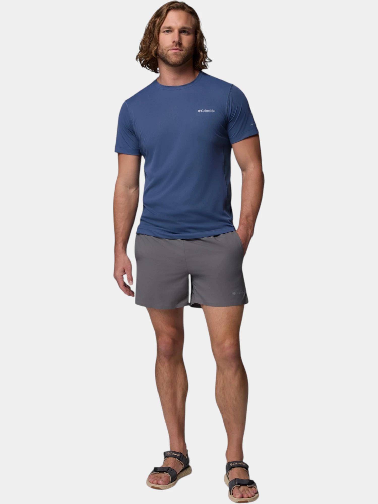 Koszulka męska Columbia Zero Rules Light S/S Crew 4/7