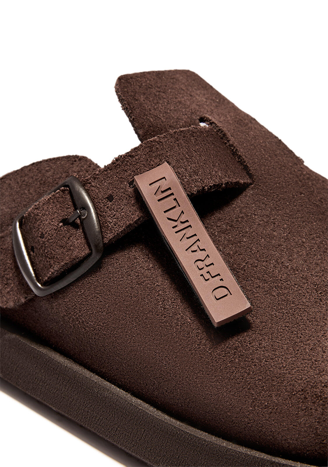 Zueco D. Franklin Vibe Clog Suede 3/4